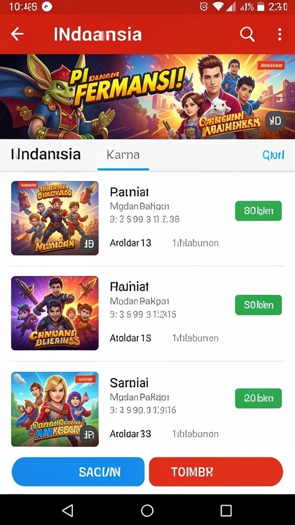 Tampilan antarmuka yang ramah pengguna.