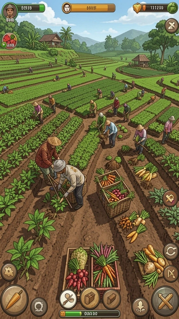 Interface game yang sederhana dan mudah digunakan.