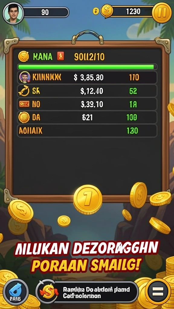 Karakter yang dapat dikustomisasi sesuai dengan gaya bermain.