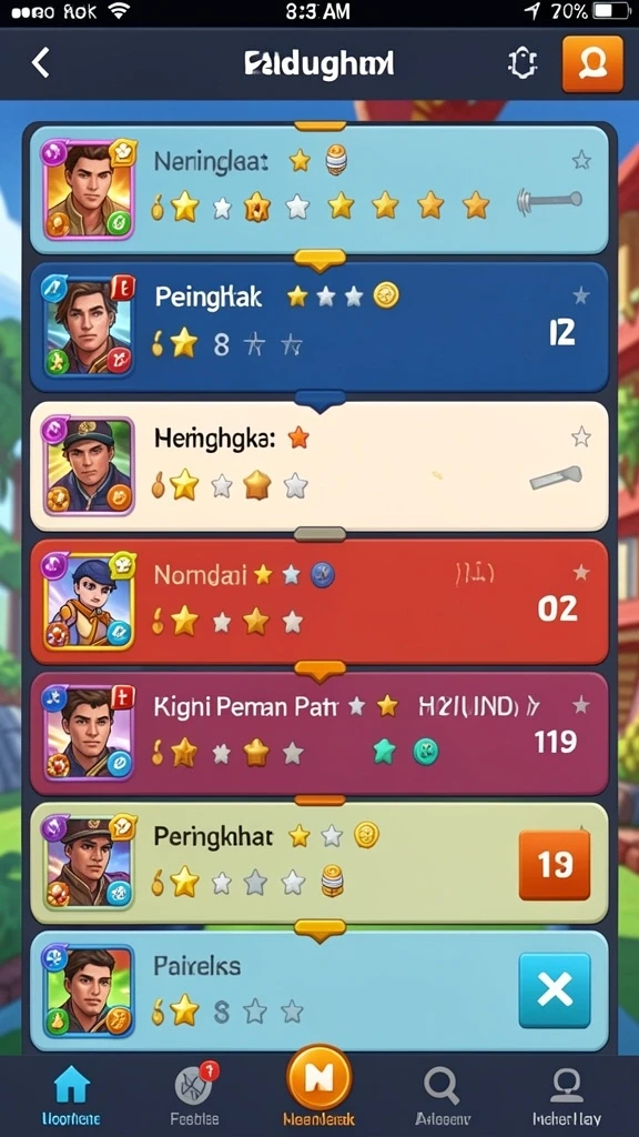 Antarmuka pengguna yang mudah dinavigasi.