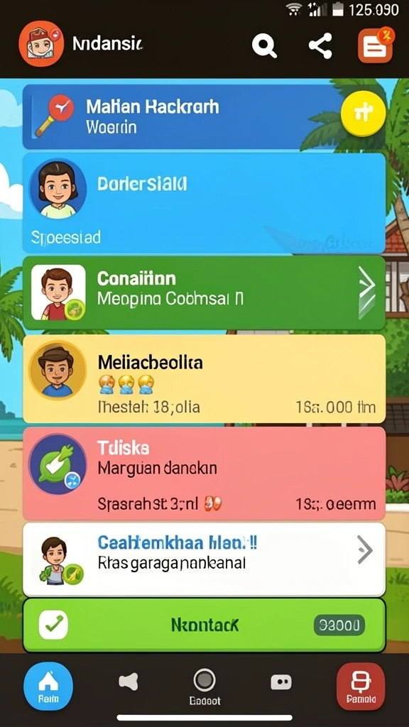 Misi yang menantang dan penuh petualangan.