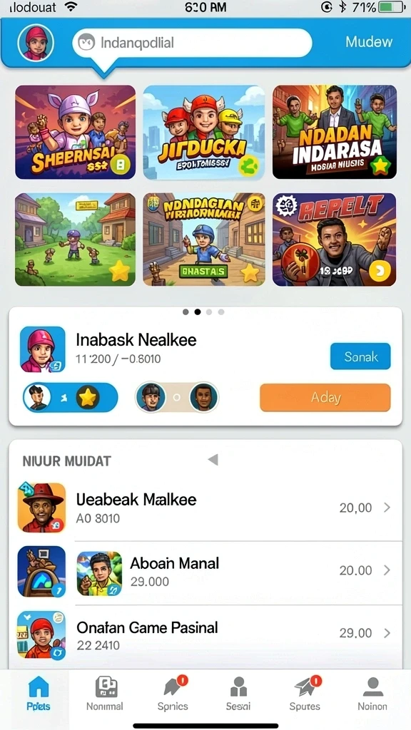 Tangkapan layar menunjukkan salah satu level menantang di API36.