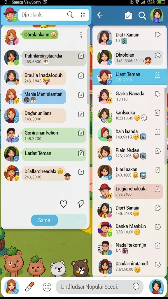 Beragam pilihan permainan yang seru dan mengasyikkan.