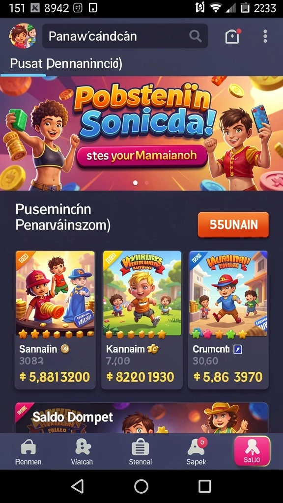 Beragam permainan slot dengan tema menarik.