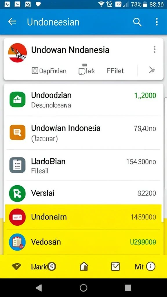 Karakter dengan desain unik dan menarik.