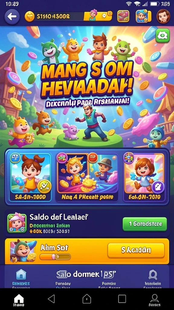 Ilustrasi level baru yang penuh tantangan di DEPO89.