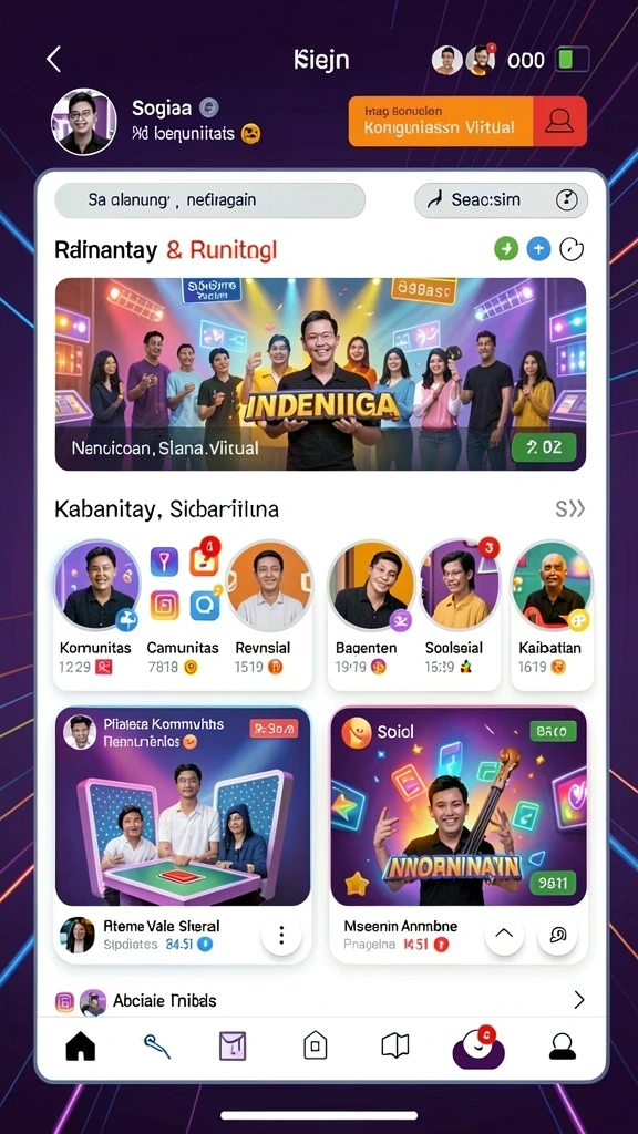 Tampilan antarmuka yang ramah pengguna.