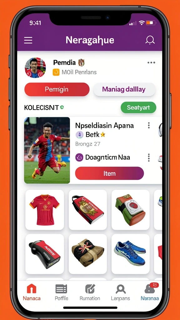 Tampilan antarmuka yang intuitif dan menarik.