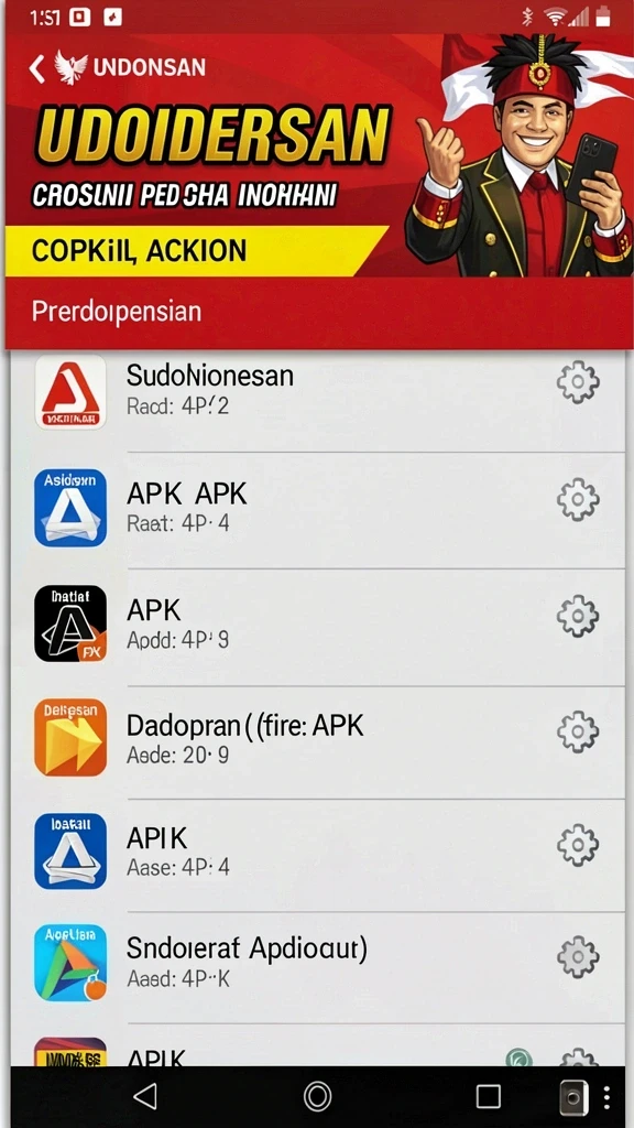 Berbagai pilihan permainan yang menantang dan seru.