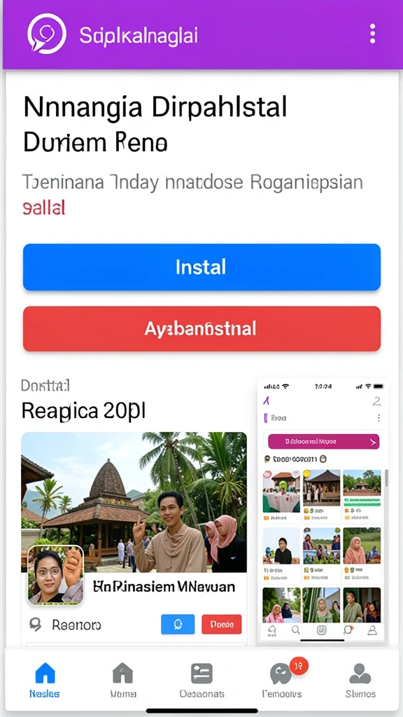Tampilan antarmuka yang menarik dan ramah pengguna.