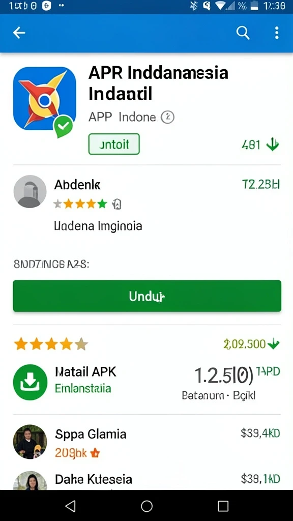 Tampilan antarmuka yang menarik pada halaman utama aplikasi.