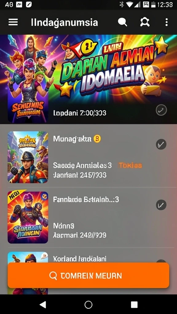Tampilan antarmuka yang intuitif dan mudah digunakan.