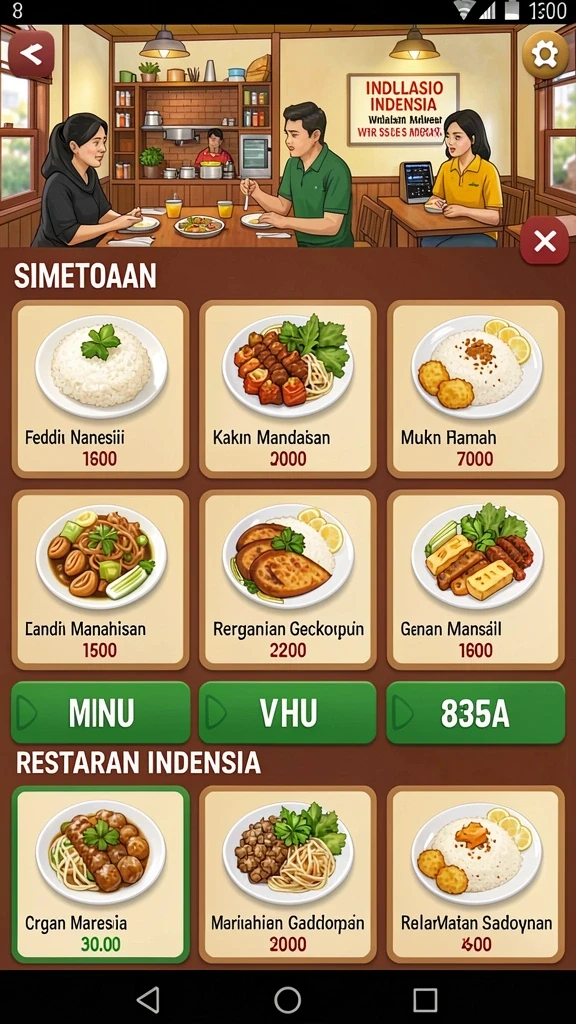 Desain antarmuka KOKO288 yang ramah pengguna dan menarik.