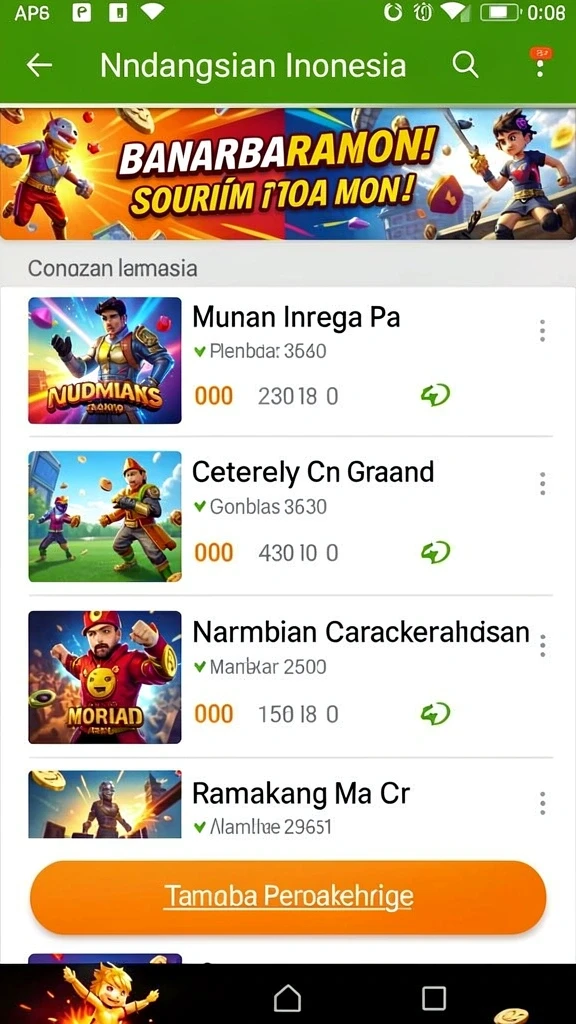 Karakter yang dapat disesuaikan dengan berbagai pilihan.