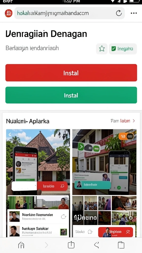 Berbagai mode permainan yang menambah keseruan.