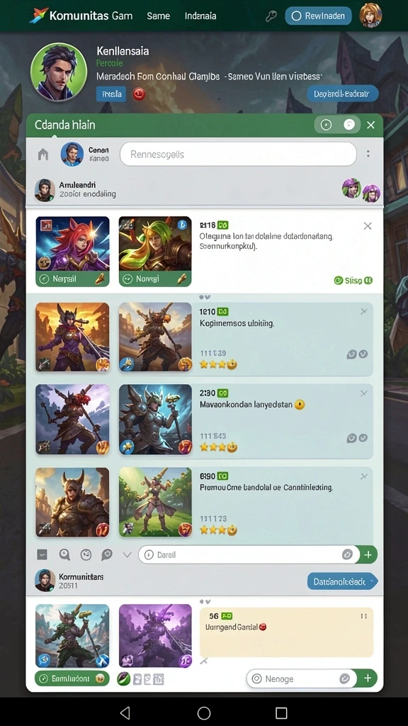 Berbagai mode permainan yang seru untuk dipilih.