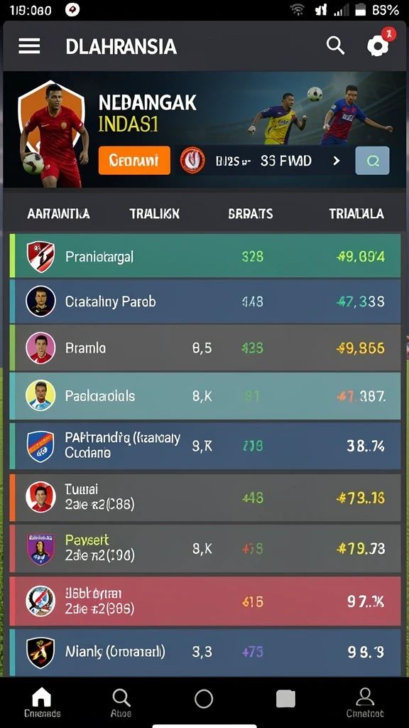 Tampilan antarmuka yang menarik dan mudah digunakan.
