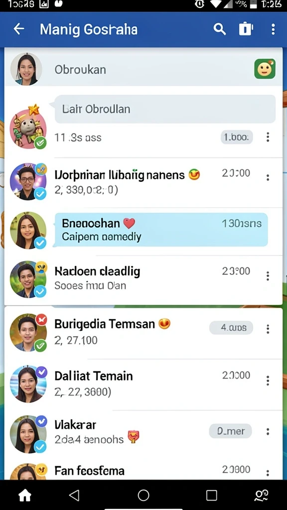 Tampilan antarmuka utama PUTARMEGA yang menarik.
