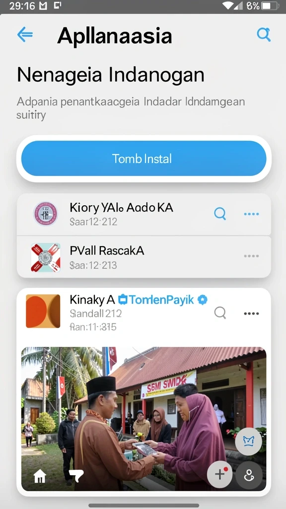 Screenshot menampilkan variasi mode permainan yang tersedia.