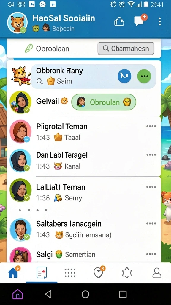 Banyak karakter unik yang bisa dimainkan.