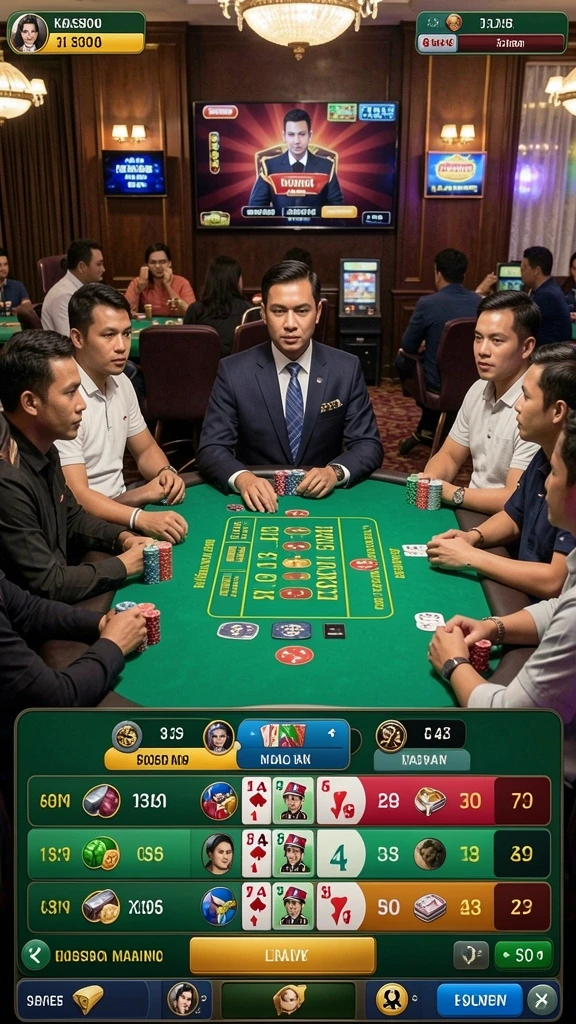 Sistem multiplayer yang memungkinkan interaksi dengan pemain lain.