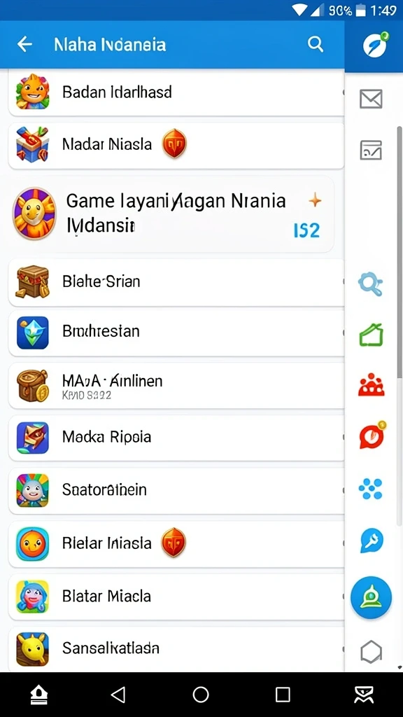 Tampilan antarmuka yang menarik dan mudah digunakan.