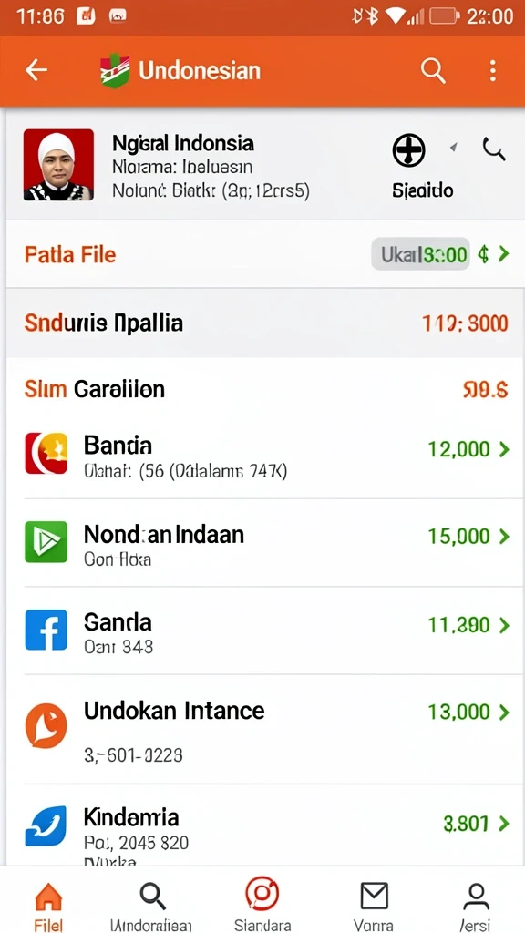 Karakter unik yang dapat dipilih sesuai selera.