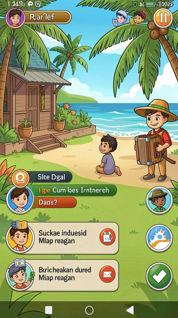Tampilan antarmuka yang menarik dan user-friendly.