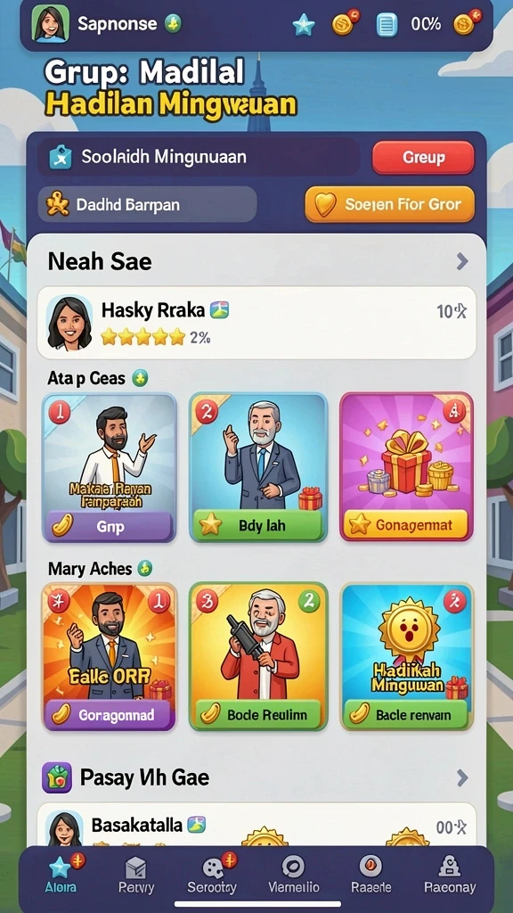 Fitur bonus harian yang menggiurkan.