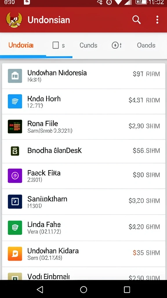 Tampilan antarmuka yang intuitif dan mudah digunakan.