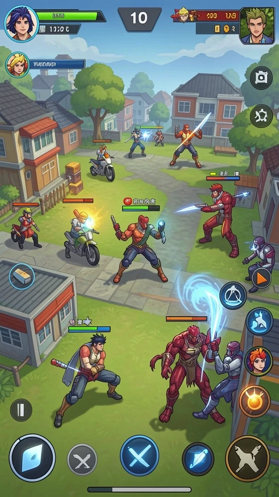 Mode multiplayer yang seru dan kompetitif.