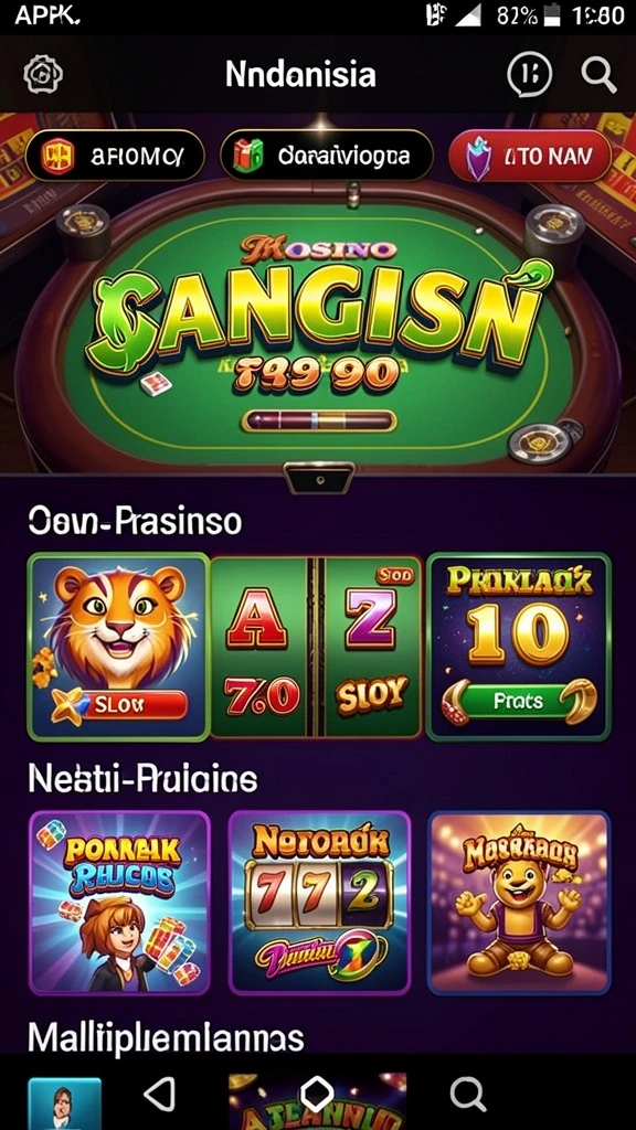Tampilan antarmuka pengguna yang intuitif dan menarik.